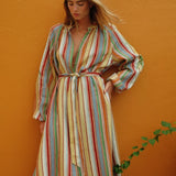 LULA Dress Anana Stripe