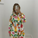 Fiesta Cotton Poplin Shirtdress