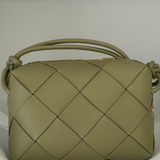 PV Large Weave Crossbody Bag | OLIVE