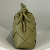 PV Large Weave Crossbody Bag | OLIVE