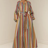 LULA Dress Anana Stripe
