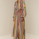 LULA Dress Anana Stripe