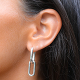 CELINE Earrings | GRAND Silver