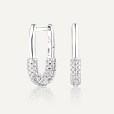 HONOR Huggies | Silver Pave