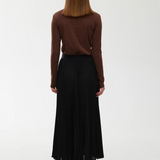 GOLDIE Pleat Skirt | BLACK