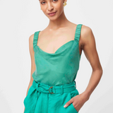 DELRAY Reversible Cami | BAY GREEN