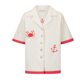 DEL MAR Shirt Set | LOBSTER RED