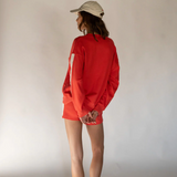 SERAFINA Knit Sweater | LOBSTER RED