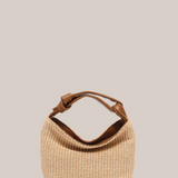 JESS Raffia Pouch | TAN