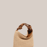 JESS Raffia Pouch | TAN