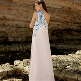 MILA Dress | SEASHELL/ICEBERG