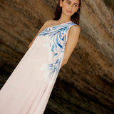 MILA Dress | SEASHELL/ICEBERG