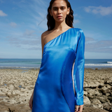 EASTON Dress | OCEAN DEPTHS/SEASHELL