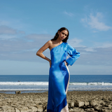 EASTON Dress | OCEAN DEPTHS/SEASHELL