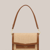 AMELIA Raffia Crossbody | TAN