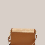 AMELIA Raffia Crossbody | TAN