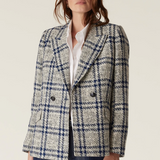 ALIX Jacket | NAVY CHECK