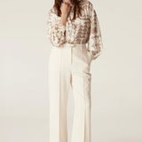 TATE Wide Leg Pant | IVORY