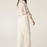 TATE Wide Leg Pant | IVORY