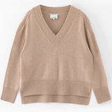 N.136 Cashmere Blend V-Neck Knit