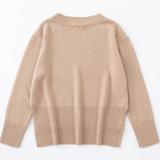 N.136 Cashmere Blend V-Neck Knit