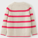 N.327 Cashmere Blend Stripe V-Neck Knit