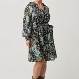 EMERSYN Linen Viscose Dress