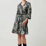 EMERSYN Linen Viscose Dress