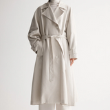 LEONORA Trench Coat | BONE