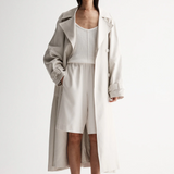 LEONORA Trench Coat | BONE