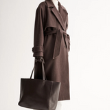 ARNA Coat | CHOCOLATE