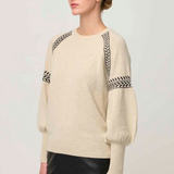 LUNA Merino Wool Knit Top | BLANCA