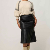 LUNA Merino Wool Knit Top | BLANCA