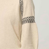 LUNA Merino Wool Knit Top | BLANCA