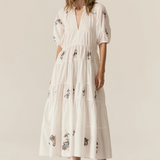 BOTANIST Tiered Dress