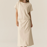 BELMOND Skirt | ECRU