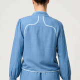 AURORA Reversible Linen Viscose jacket