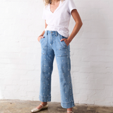 CELESTE Pant Heart | 70's BLUE