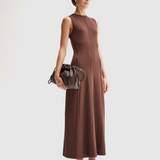 HELENE Maxi Dress | CHOCOLATE