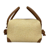 TAYLOR Multi-Way Raffia Bag | TAN