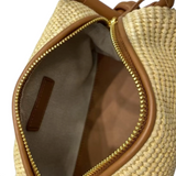TAYLOR Multi-Way Raffia Bag | TAN