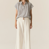 CARSEN Full Length Pant | ECRU