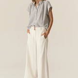 CARSEN Full Length Pant | ECRU