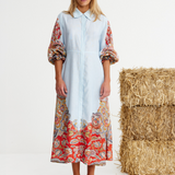 CHAMPIONSHIP RIBBON Midi Dress