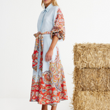 CHAMPIONSHIP RIBBON Midi Dress