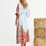 CHAMPIONSHIP RIBBON Midi Dress