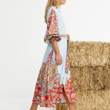 CHAMPIONSHIP RIBBON Midi Dress