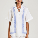 COLLARED SS Shirt | SOL SCRIPT