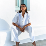 COLLARED SS Shirt | SOL SCRIPT