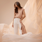 FLAX Scoop Top | TERRACOTTA